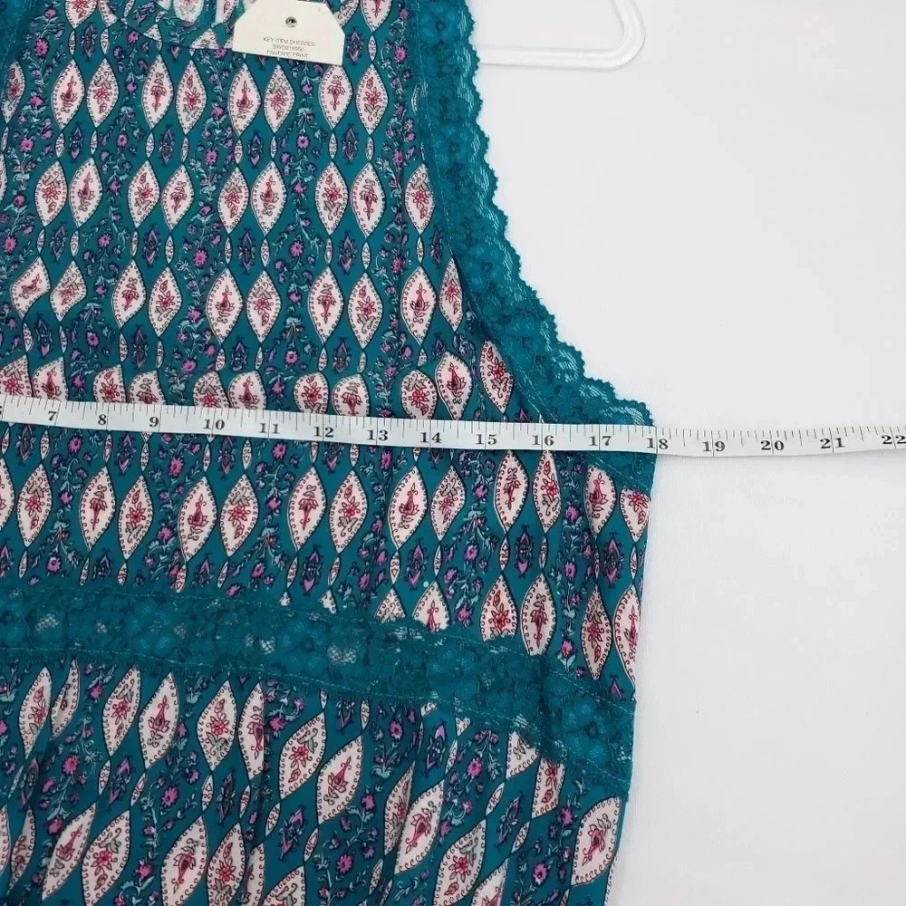 Wonderly lace trim print dress - Picture 9 of 12